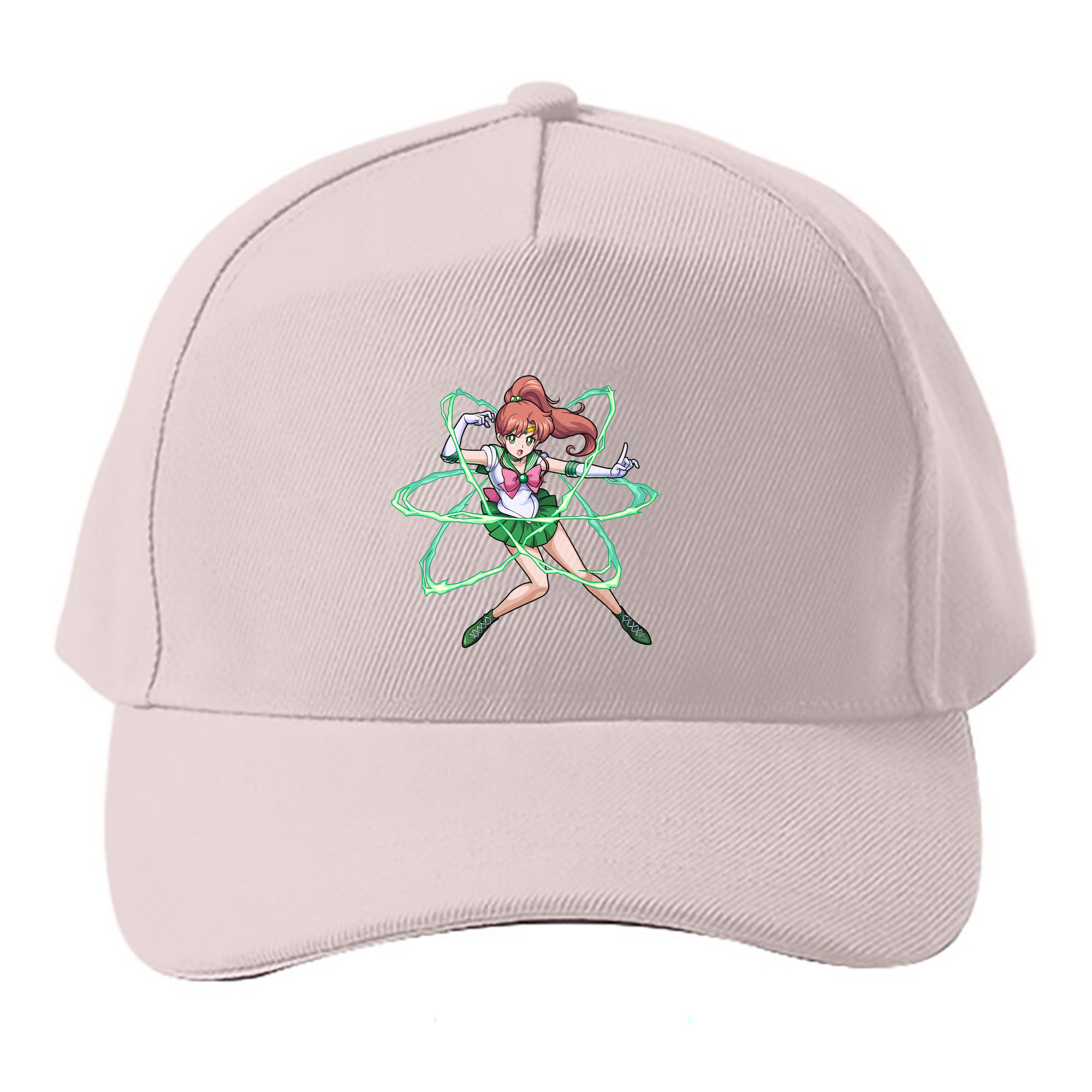 （画像用） 美少女戦士セーラームーン 木野 まこと きの まこと Sailor Moon Kino Makoto （セーラージュピター；Sailor Jupiter） ベースボールキャップ 綿100％ 男女兼用 帽子 スポーツ